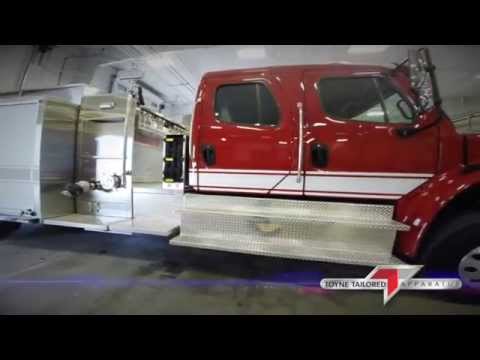 Toyne Freightliner Pumper Demo - Walkaround