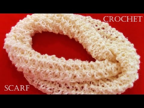 Cómo tejer bufanda infinita circular tubular fácil