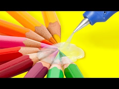 16 TRUCCHI CON LA COLLA A CALDO