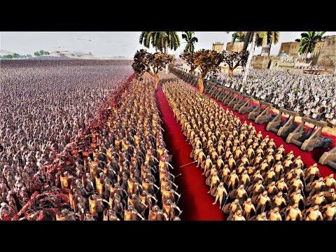 3,000,000 Zombies attacks ELITE MILITARY CAMP - Ultimate Epic Battle Simulator 2