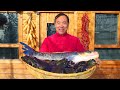 Winter Best Hotpot Huge Fish 10 Bullfrogs Stewed In One Pot With Veggies Uncle Rural Gourmet