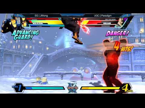 UFGTX - UGC | Paradigm Vs. EG JWong - UMVC Top 16 - Ultimate Marvel Vs. Capcom 3