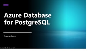 Azure Database for PostgreSQL|How to Create an Azure Database for Post