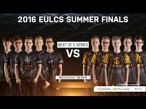 G2 eSports vs Splyce - Grand Finals full Match (All Games) | LoL S6 EU LCS Summer 2016 | SPY vs G2