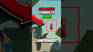 New AIM ASSIST Update in Roblox Beaks?! 👀 #shorts