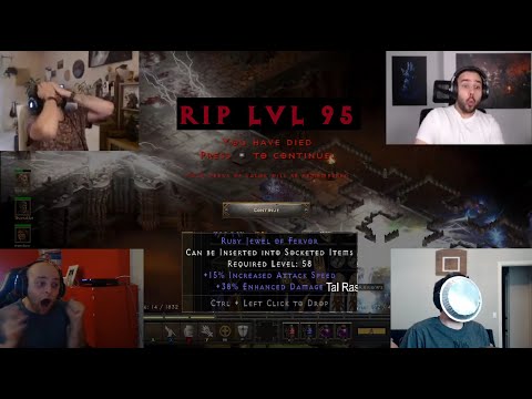 D2R CLIPS S3E02 - SERVER ISSUES, FIRST PAGE HC DEATH, INSANE BACK TO BACK DROPS, FUNNY CLIPS & MORE!
