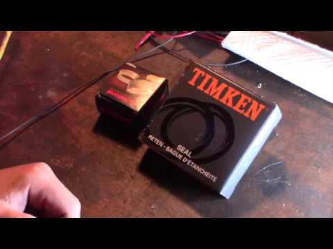 Timken bearing and seals now made in China Cheap Chinese junk no more USA