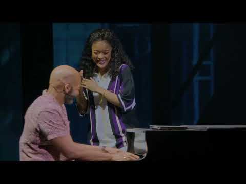Alicia Keys performing Hell's Kitchen