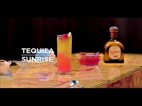 ¿Cómo preparar Tequila Sunrise? | The Bar México