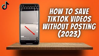 How To Save TikTok s Without Posting Download Tik Tok To Your Phone Gallery Mp4 3GP & Mp3