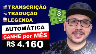 Como TRANSCREVER VÍDEO/ÁUDIO para TEXTO e GANHAR DINHEIRO ONLINE | Transcrição, Tradução e Legenda