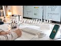 🌥️ 2-HOUR STUDY WITH ME | 🎹 Calm Piano, Morning Ambience | Japanese Study | Pomodoro 25/5