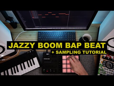 Maschine Mikro MK3 | Jazzy Boombap Beat + Sampling Tutorial