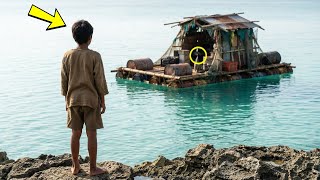 El niño huérfano se refugió en una plataforma en el océano — sin imaginar el secreto que ocultaba