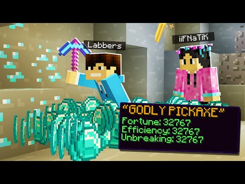 Labbers - TROLLING my Minecraft friend with MAX LEVEL Enchantments