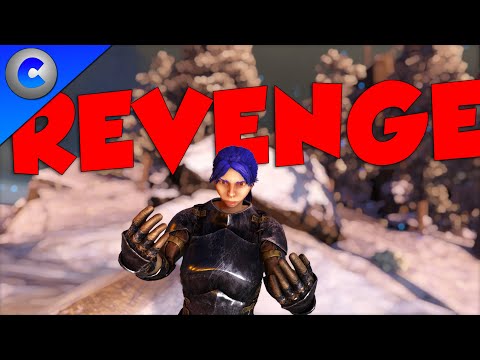 MY OLD TRIBEMATES TRY TO RAID ME AGAIN?!! - ARK Survival Evolved