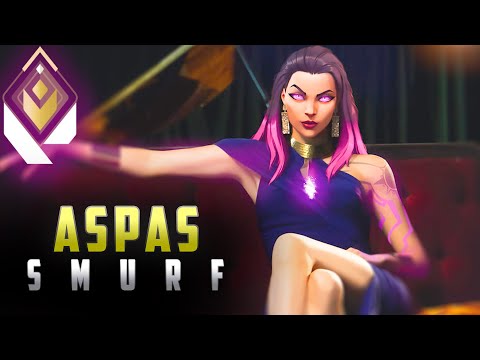 ASPAS - SMURF IN PROS | VALORANT MONTAGE #HIGHLIGHTS