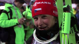 preview picture of video 'Veronika Vitkova 4th in Khanty Sprint'