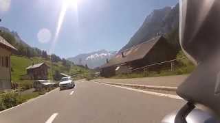 preview picture of video 'Sustenpass mit Honda NC700X - GoPro Hero 2 HD - Juni 2014 - Schweiz'