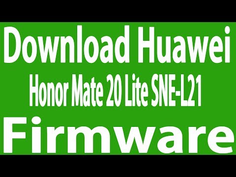 Download Huawei Honor Mate 20 Lite SNE-L21 Stock Firmware ( Flash File )