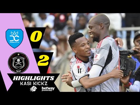DURBAN CITY vs ORLANDO PIRATES ‣ ALL GOALS & HIGHLIGHTS ‣ BETWAY PSL 2025/26