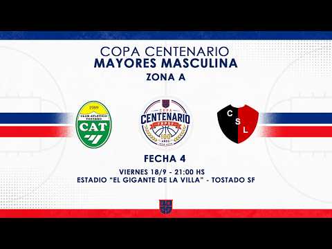 COPA CENTENARIO MAYORES Masculina | FECHA 4 | ATLETICO TOSTADO vs. SAN LORENZO TOSTADO