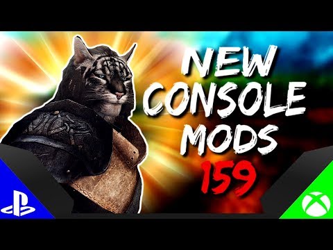 Skyrim Special Edition: ▶️5 BRAND NEW CONSOLE MODS◀️ #159 (PS4/XB1/PC)