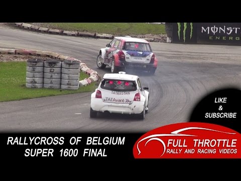 Rallycross of Belgium, Mettet 2014 Super 1600 Final