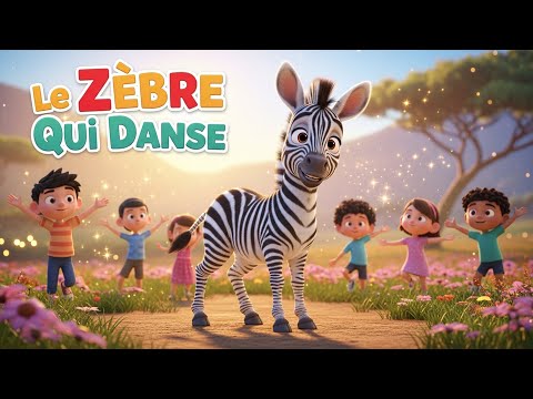 Le Zèbre Qui Danse – Chanson Pour Enfants | Musique Joyeuse et Colorée