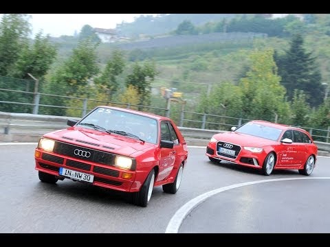 Audi RS 6 Avant vs. Audi Sport quattro - Video