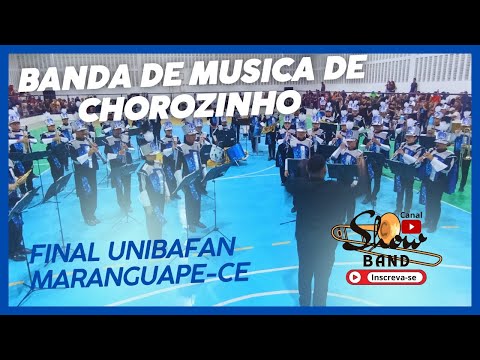 BANDA DE MÚSICA DE CHOROZINHO (BAMUC), FINAL UNIBAFAN, MARANGUAPE-CE 2024, MOR VALTER FERNANDES.