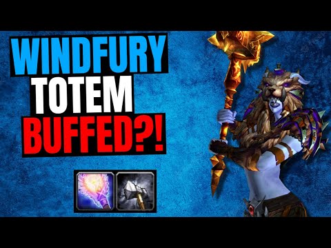 WINDFURY TOTEM BUFFED! Enhance Shaman Dragonflight Beta