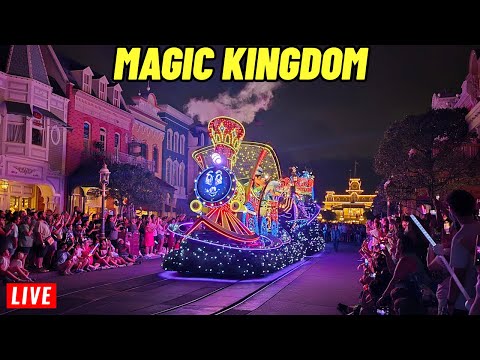 🔴Live Magic Kingdom Friday night, Starlight parade and Fireworks at Walt Disney World 2/20/2026