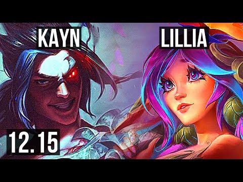 KAYN vs LILLIA (JNG) | 17/1/7, 1.6M mastery, Legendary | EUW Diamond | 12.15