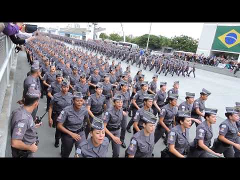 Graduation parade of the Higher School of Military Police Soldiers of the State of São Paulo, May...