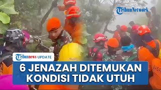 Penampakan 6 Jenazah Korban ATR 42-500, Tim SAR: Kondisi Berupa Potongan Tubuh, Kurang 1 Korban Lagi