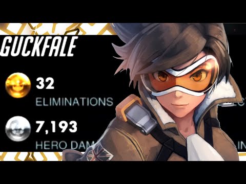 Gale Tracer best DPS ever! 32 elims! [ Overwatch Season 27 Top 500 ]