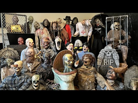 My FULL Zombie Animatronic Collection