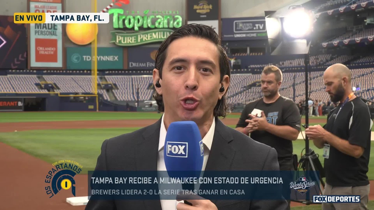 BREWERS VS RAYS | Así las cosas en Tampa Bay previo al Juego 3 | Los Espartanos