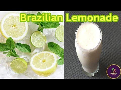 How to Make Brazilian Lemonade 🍋 | Viral Brazilian Lemonade | Best Summer Cooler