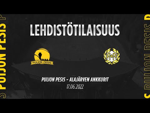 17.06.2022 Lehdistötilaisuus Puijon Pesis - Alajärven Ankkurit