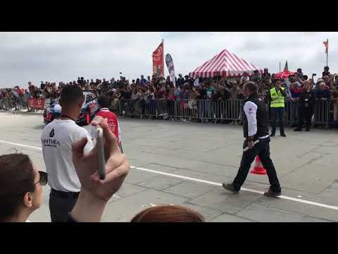 Thierry Neuville drift at the WRC Vodafone Rally de Portugal 2018