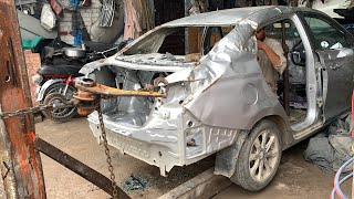 Changan Car Full Body Repair After Major Accident | Complete Rebuild Process