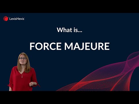 Force Majeure - Legal Definition