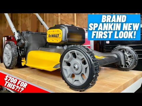 DeWALT 2x20v Self Propelled Lawn Mower || Unboxing and Quick Look