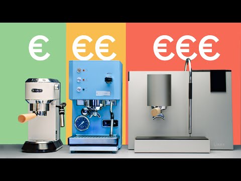 150€ vs 1500€ vs 5500€ Kaffeemaschine - wo ist der Unterschied?