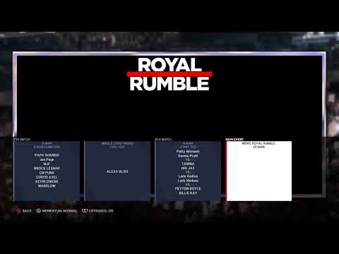 WWE 2K20-PS4 Wrestle War  Universe Mode pt 7 AEW Dynamite