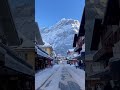 Driving through Switzerland in the Snow | Grindelwald Fairytale Village ❄️