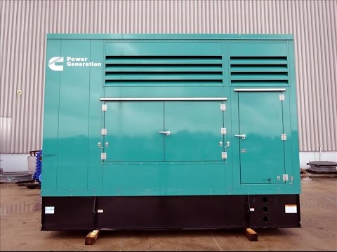 Used- Cummins 750 kW standby (680 kW prime) diesel generator set  - Stock# 46483001