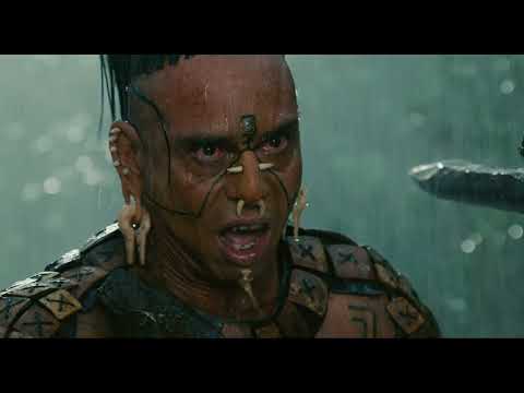 Apocalypto 2006 Zero Wolf falls for trap scene HD